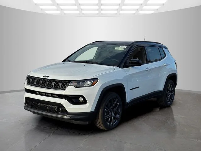 New 2026 Bright White Clear-Coat Exterior Paint Jeep Limited image 3