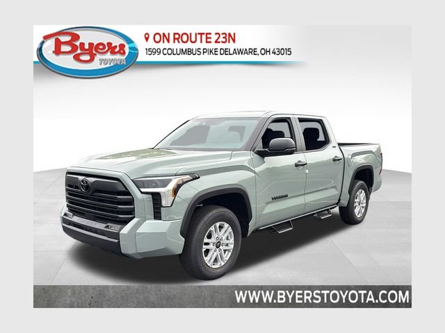 Lunar Rock 2026 Toyota Tundra SR5 CrewMax Cab 4WD Pickup Truck Four-Wheel Drive