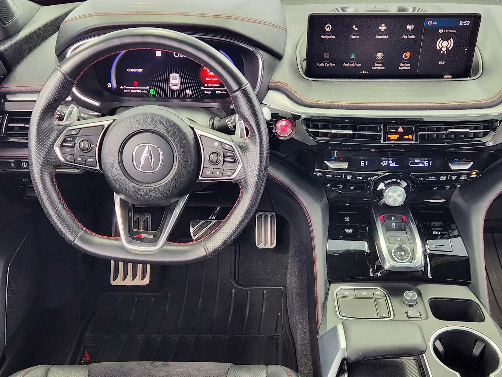 Used 2022 Liquid Carbon Metallic Acura w/A-Spec Package image 24