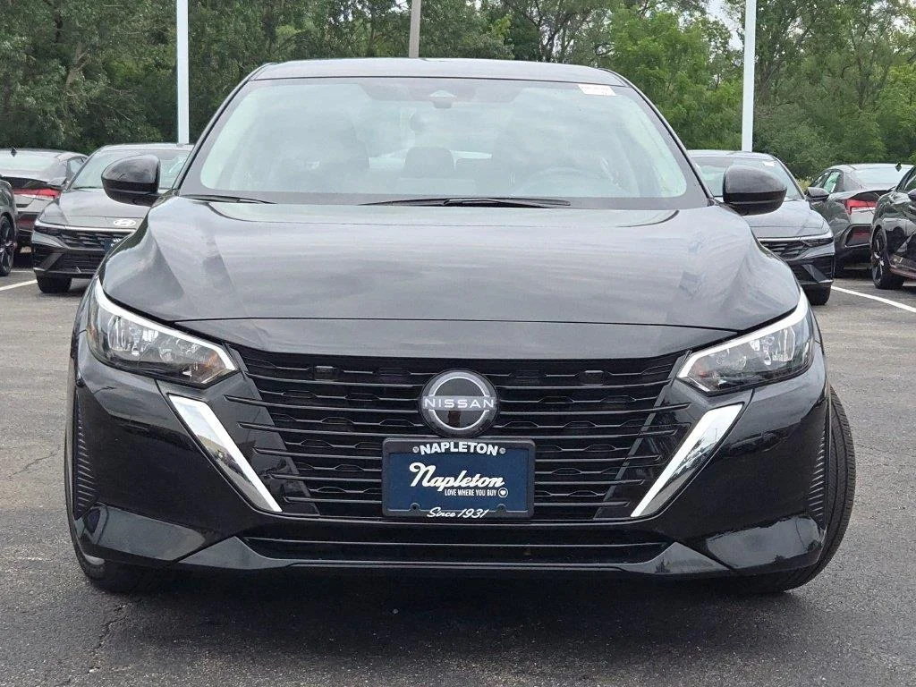 Used 2025 Super Black Nissan SV image 2