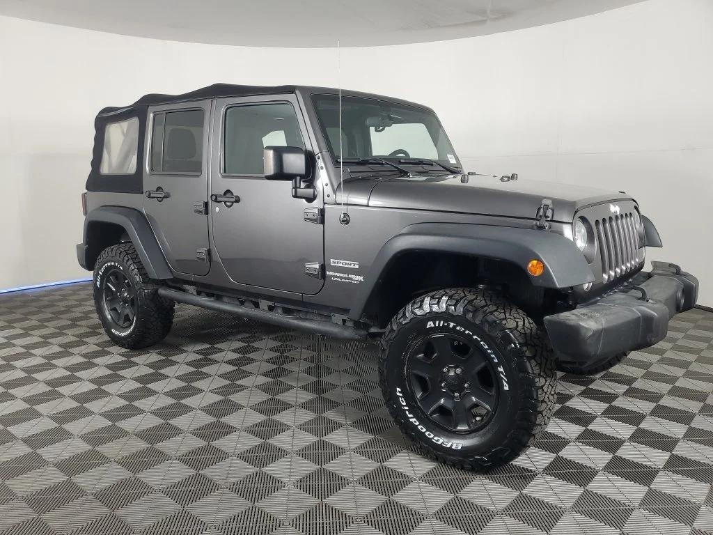 Used 2018 Jeep Wrangler JK Unlimited Sport with VIN 1C4BJWDG5JL816508 for sale in Monrovia, CA