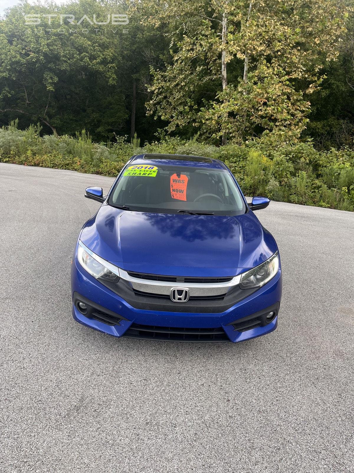 Used 2018 Aegean Blue Metallic Honda  image 3