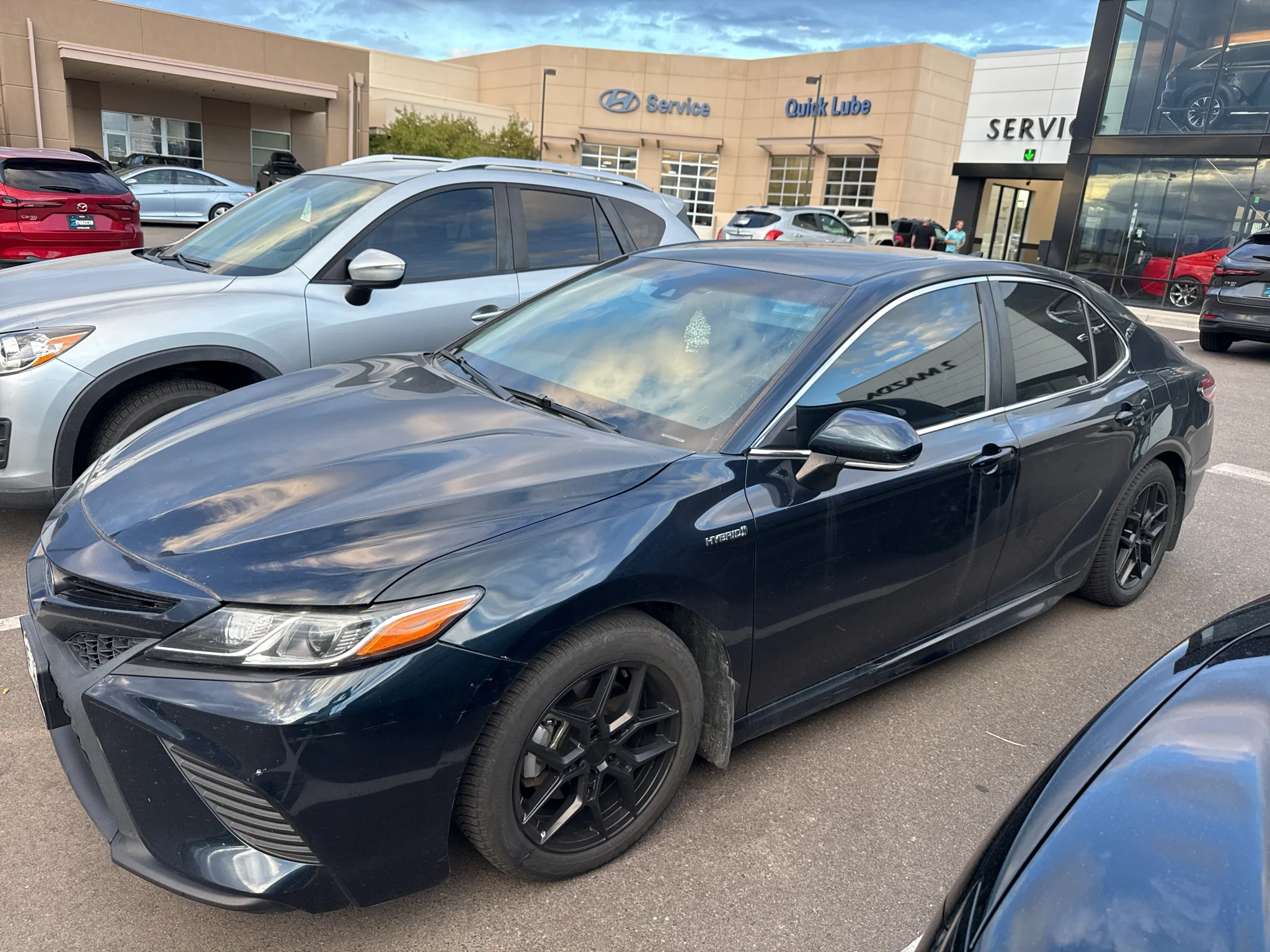 Used 2020 Gray Toyota SE image 3