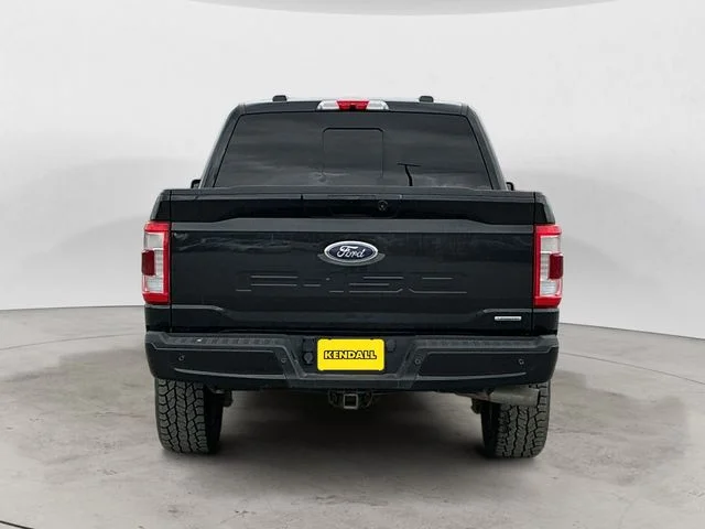 Used 2021 Agate Black Metallic Ford Lariat image 4