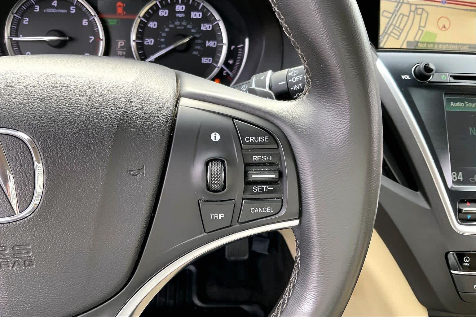 Used 2015 White Acura Tech Pkg image 21