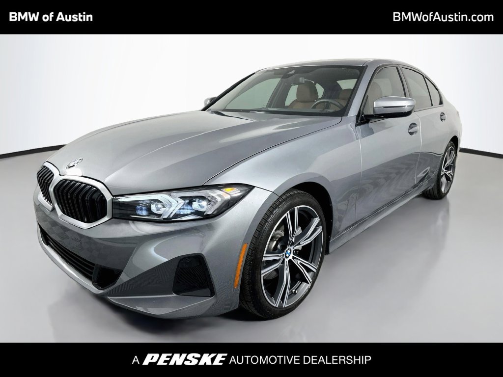 Certified Used 2023 Skyscraper Grey Metallic BMW 330i image 1