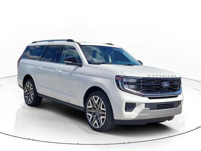 New 2026 White Metallic Ford Platinum image 3