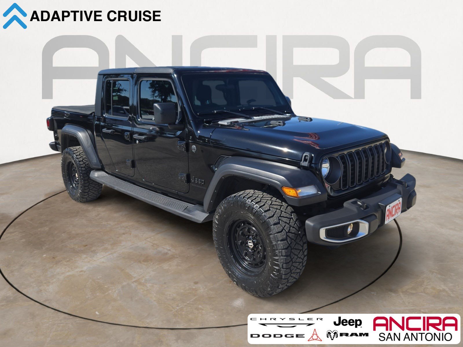 Used 2024 Black Clearcoat Jeep Sport image 1