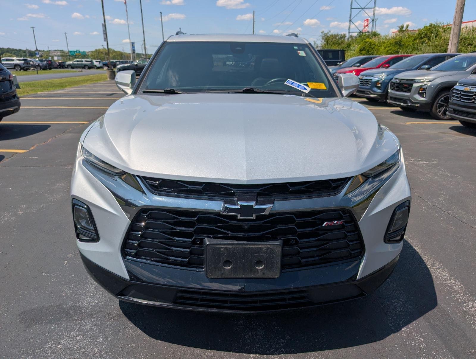 Used 2021 Silver Ice Metallic Chevrolet RS image 2