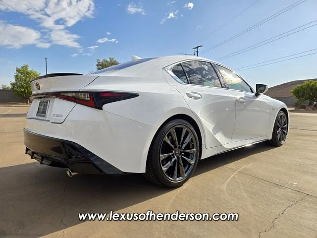 Certified Used 2021 White Lexus 350 F SPORT image 7