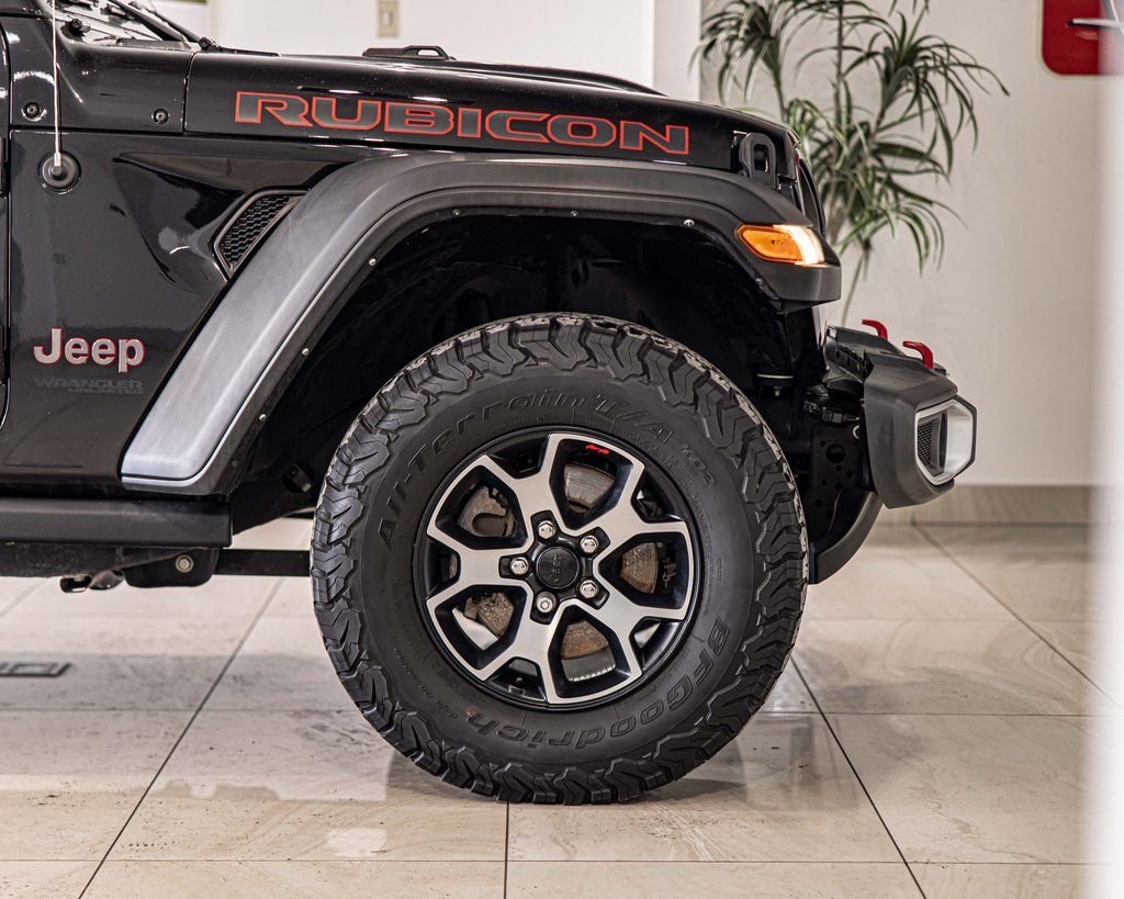Used 2021 Black Jeep Unlimited Rubicon image 11