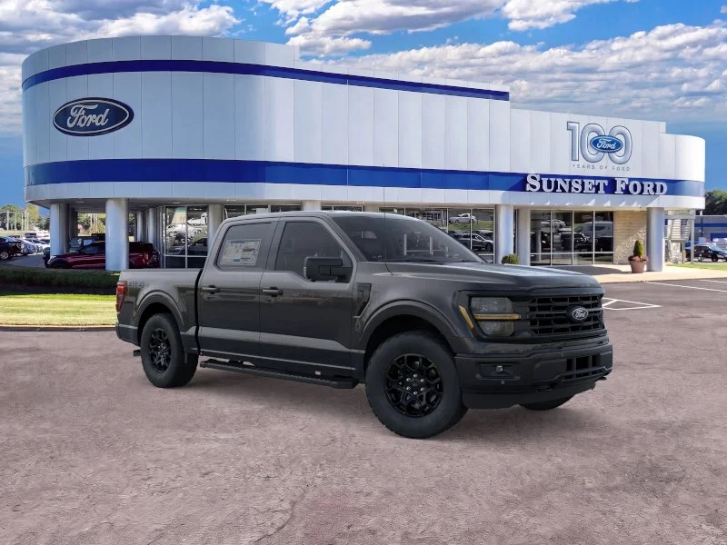New 2026 Agate Black Metallic Ford XLT image 7