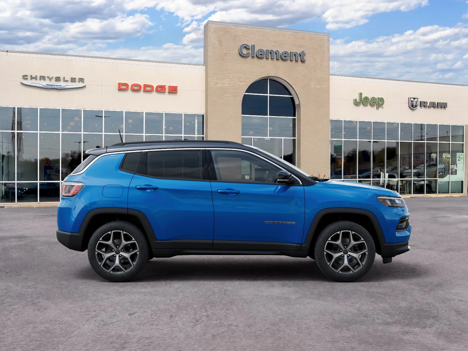New 2026 Hydro Blue Pearl-Coat Exterior Paint Jeep Limited image 23