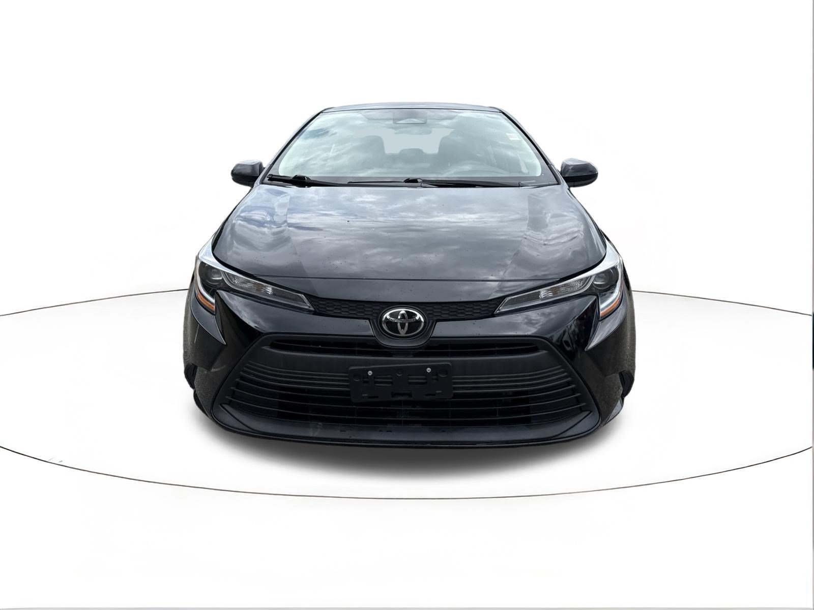 Used 2024 Midnight Black Metallic Toyota LE image 8