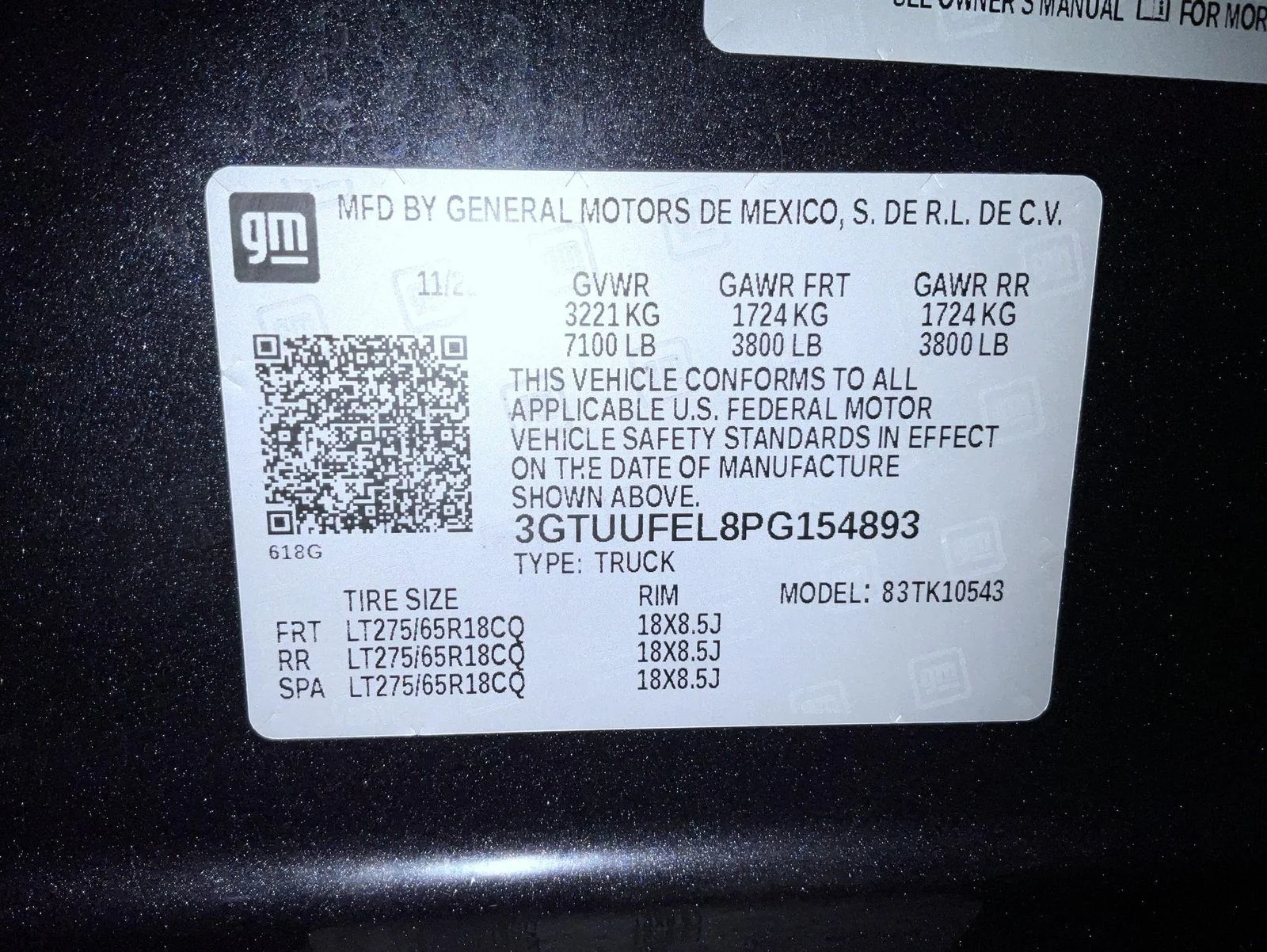Used 2023 Silver GMC AT4X image 25