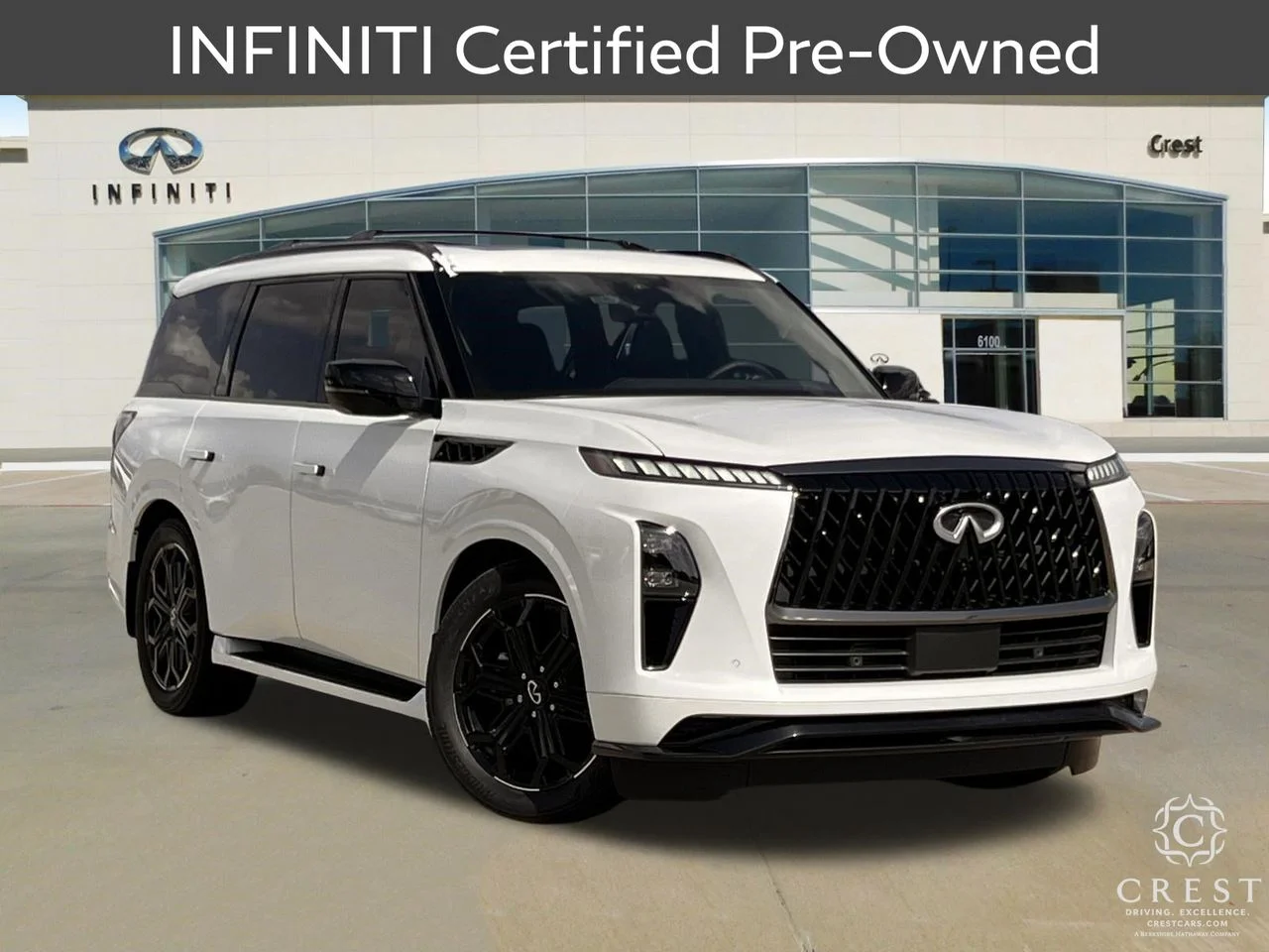 Certified Used 2026 Radiant White INFINITI SPORT image 2