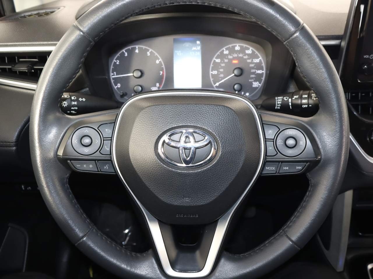 Used 2024 Barcelona Red Metallic Toyota LE image 13