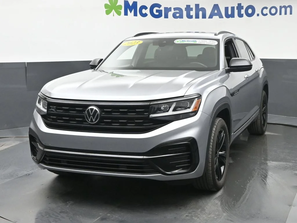 Used 2023 Silver Volkswagen 2.0T SEL R-Line Black image 21