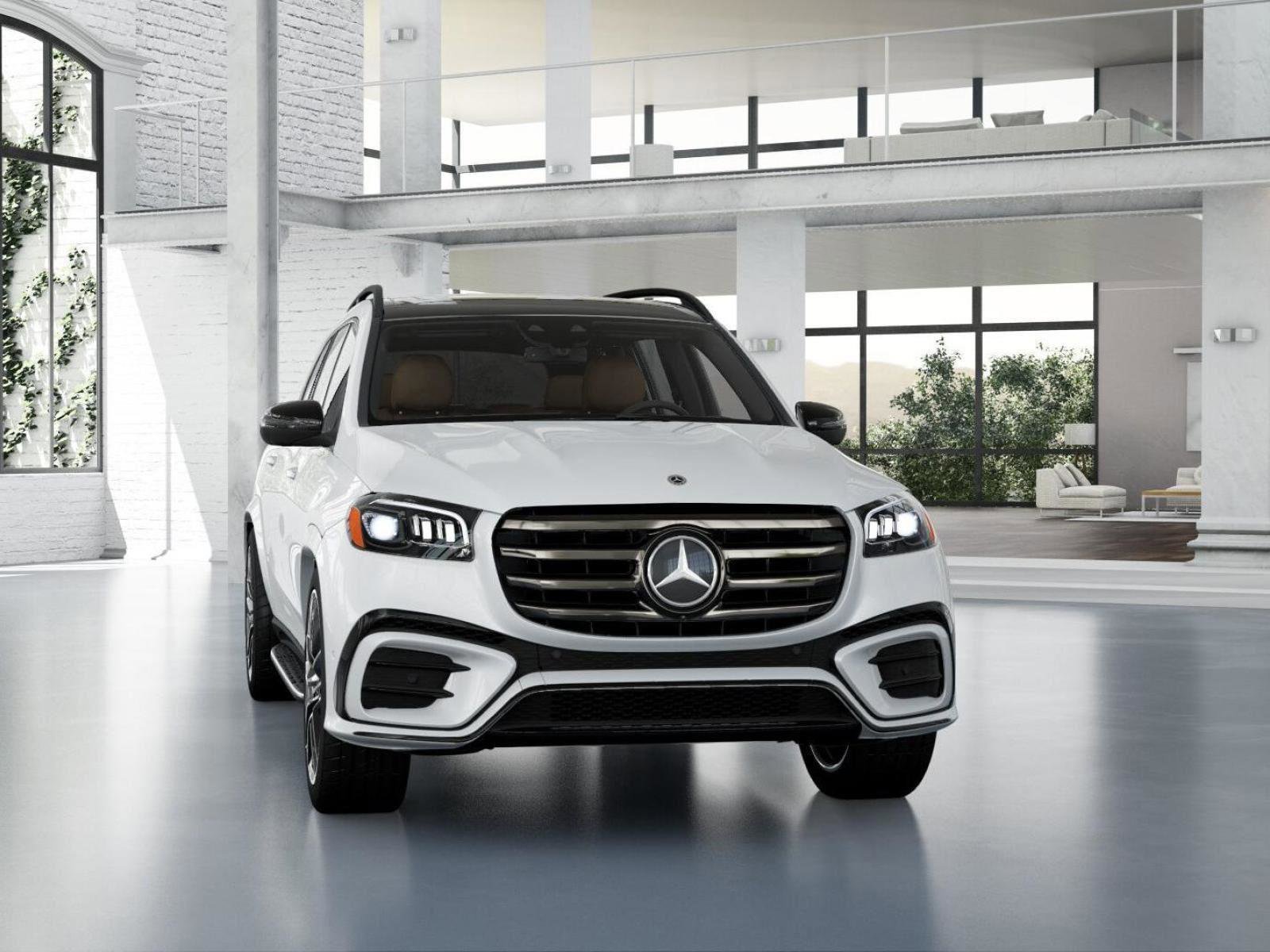 New 2026 MANUFAKTUR Moonlight White Metallic Mercedes-Benz GLS 450 image 7