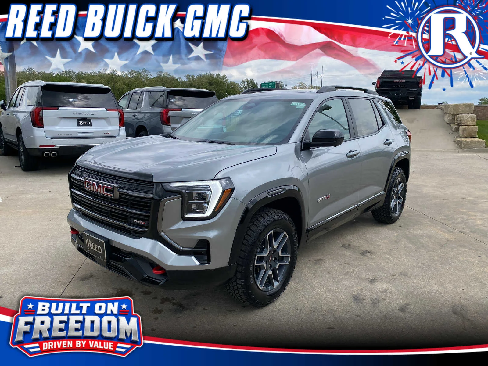 New 2026 Sterling Metallic GMC AT4 image 1
