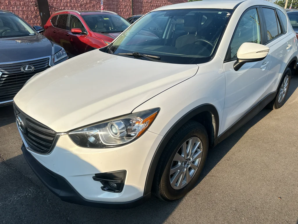 Used 2016 Crystal White Pearl Mica Mazda Touring image 2