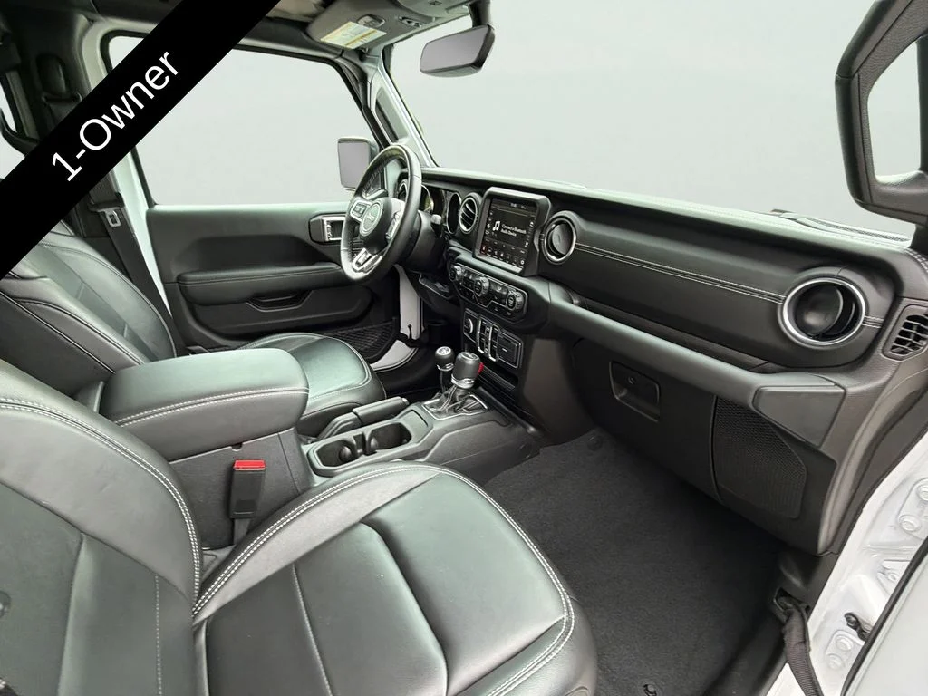Used 2023 Bright White Clearcoat Jeep Sahara 4xe image 52