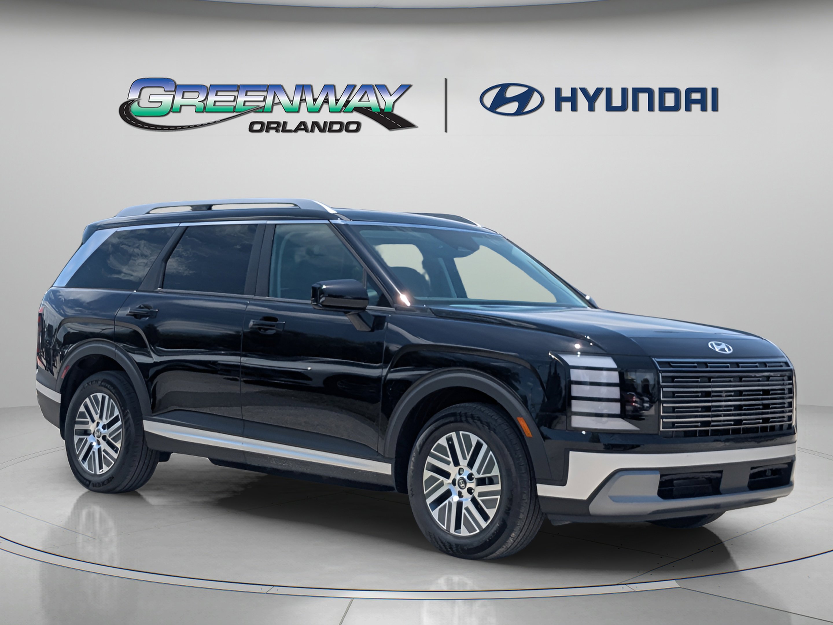 New 2026 Abyss Black Pearl Hyundai SEL 7P image 2