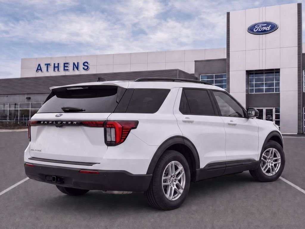 New 2026 Space White Metallic Ford Active image 3