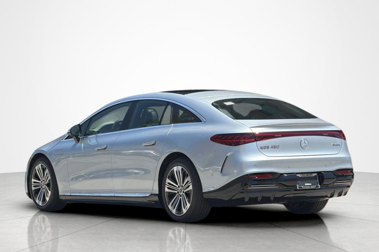 New 2026 Cirrus Silver Metallic Mercedes-Benz EQS 450 4MATIC® Sedan image 3