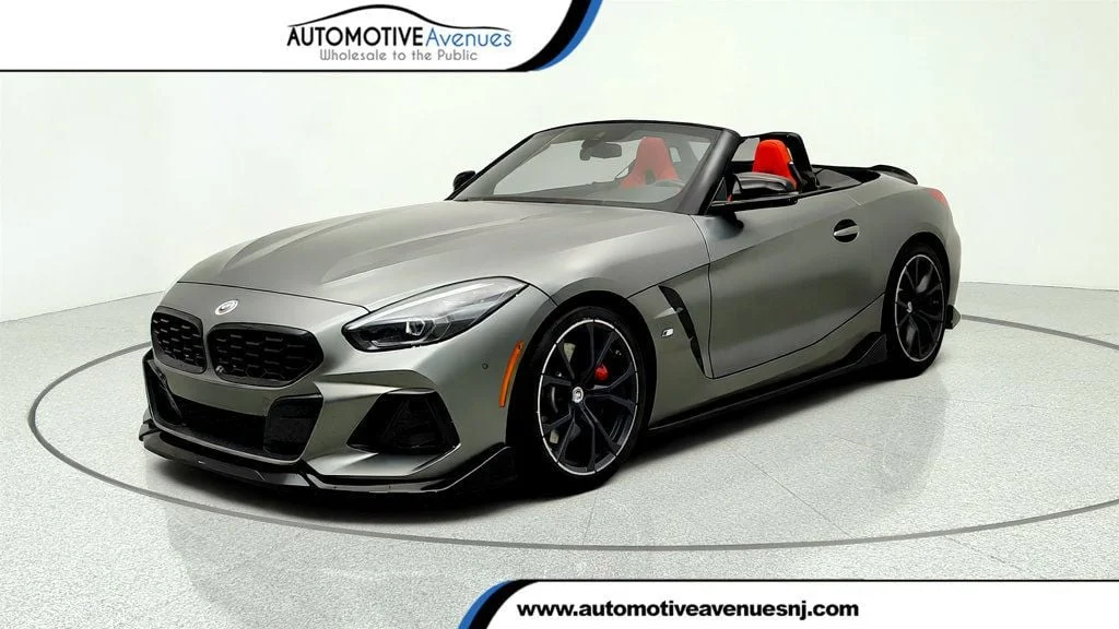 Used 2023 Frozen Grey II Metallic BMW M40i Roadster w/ Premium Pkg, Shadowline & Adaptive M Suspension image 1