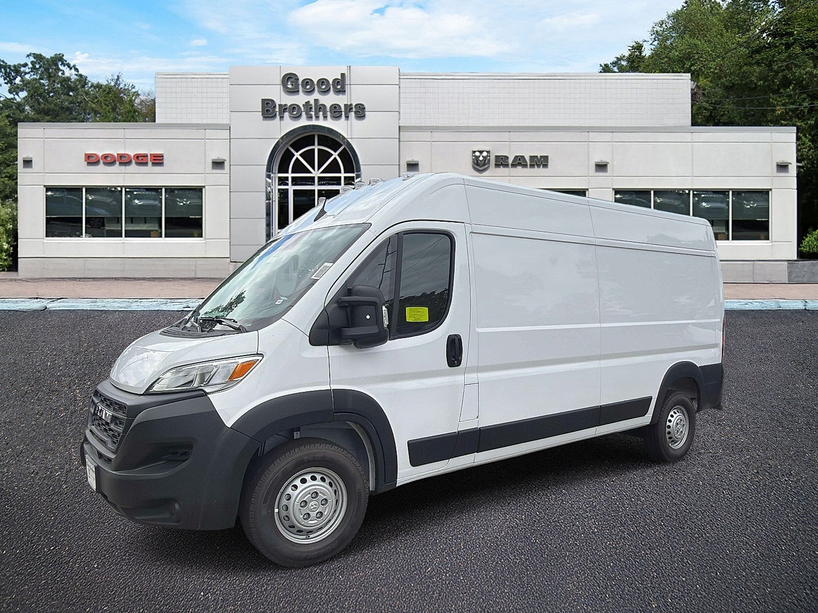 New 2026 Bright White Clear-Coat Exterior Paint RAM Tradesman image 1