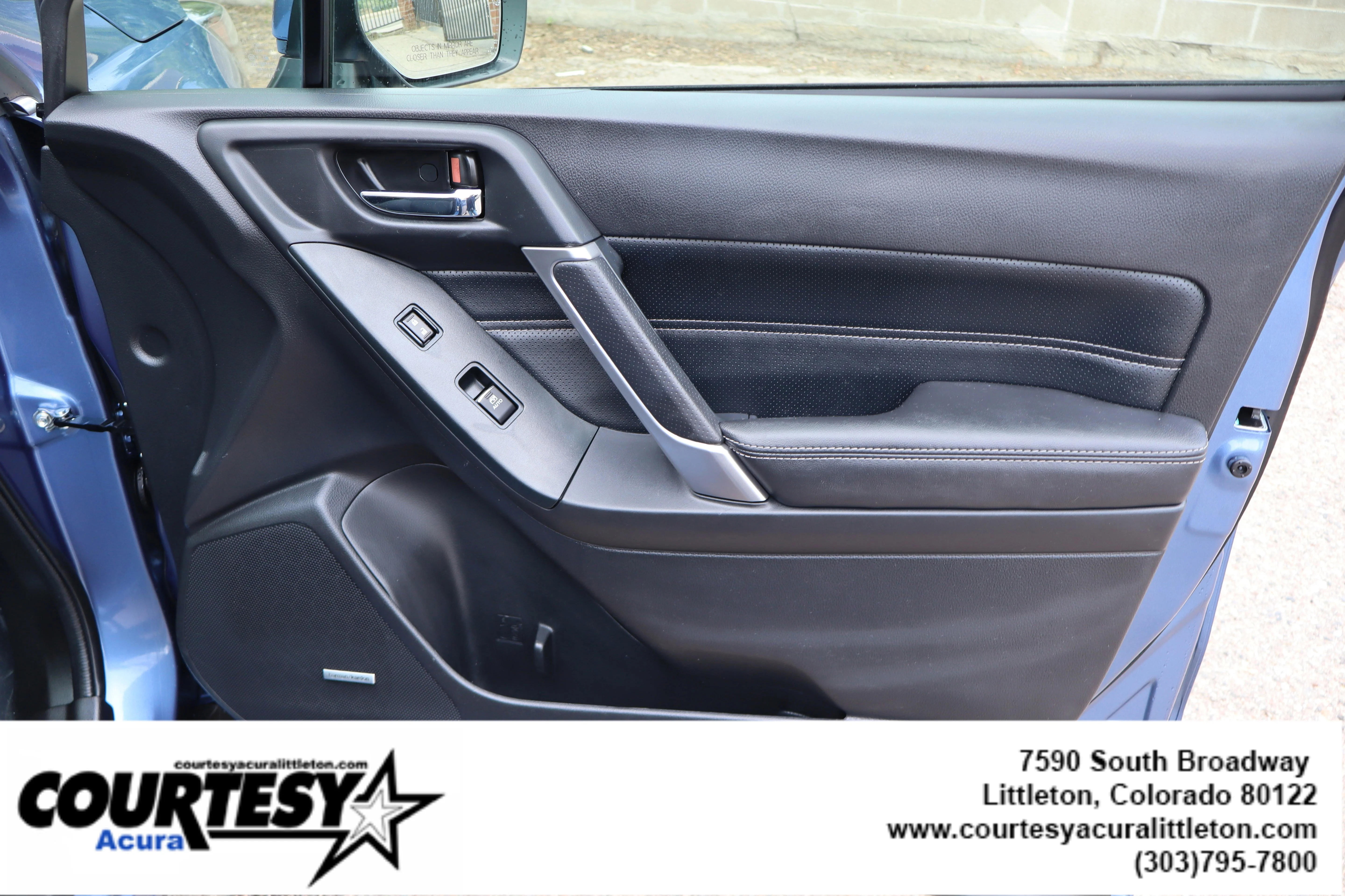 Used 2018 Quartz Blue Pearl Subaru Touring image 35