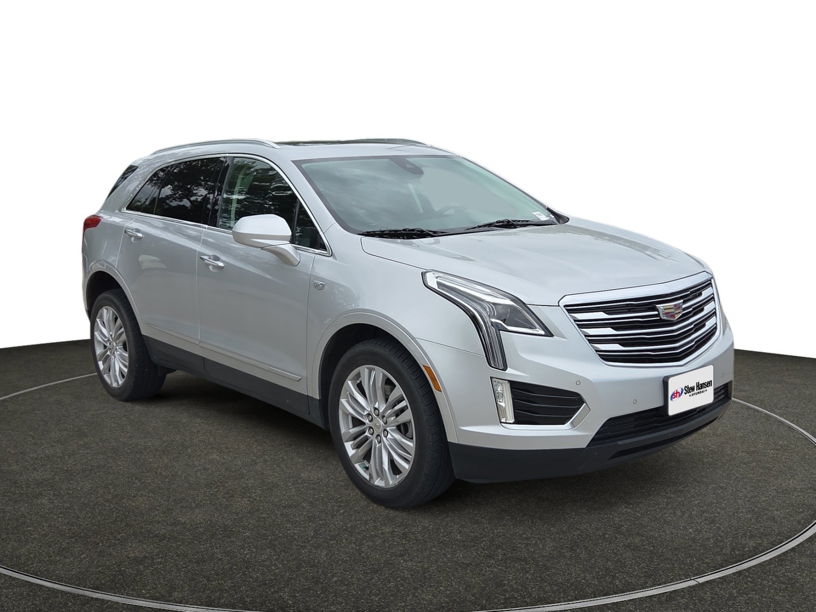Used 2017 Radiant Silver Metallic Cadillac Premium Luxury AWD image 7