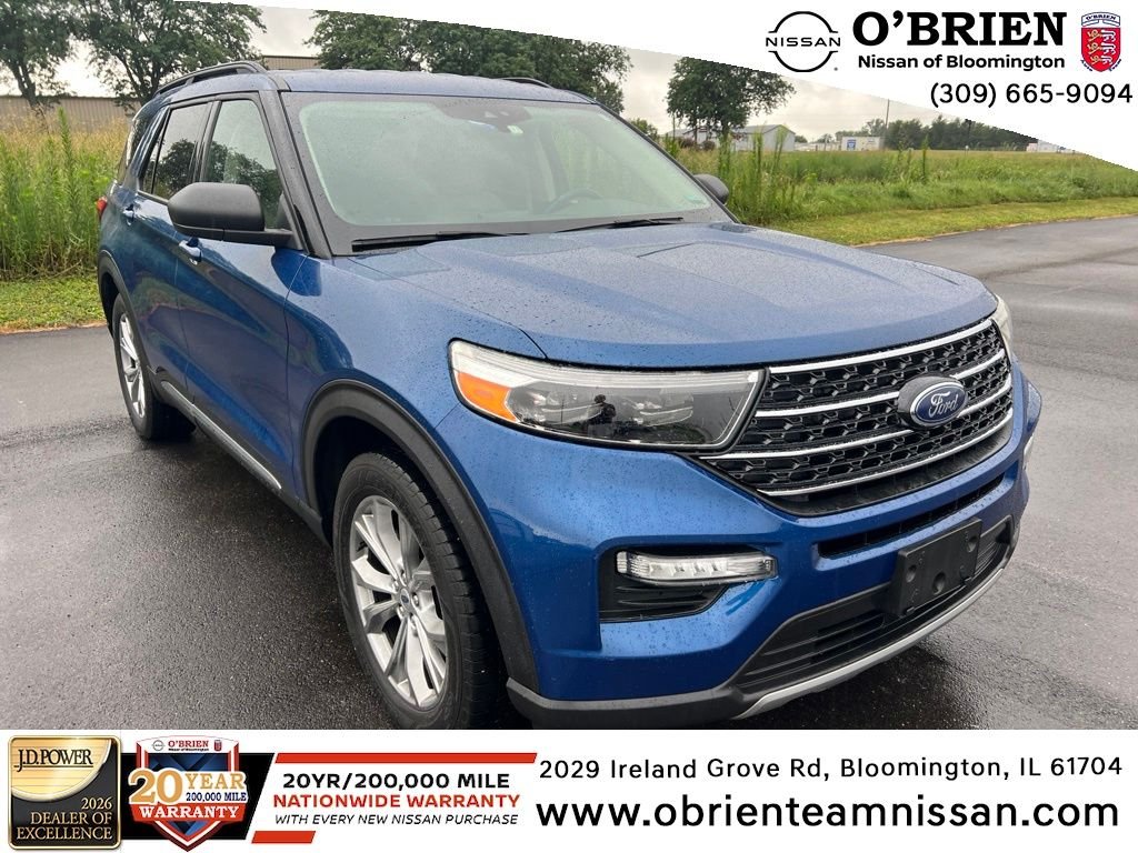 Used 2020 Blue Metallic Ford XLT image 1