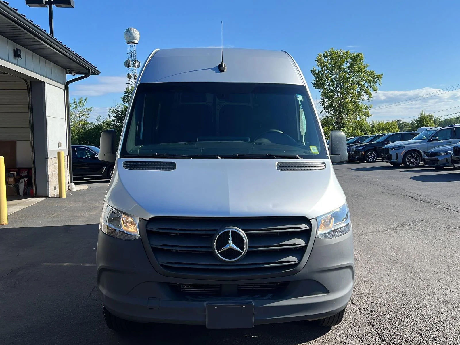 Used 2023 iridium silver metallic Mercedes-Benz Cargo Van 144" High Roof image 3