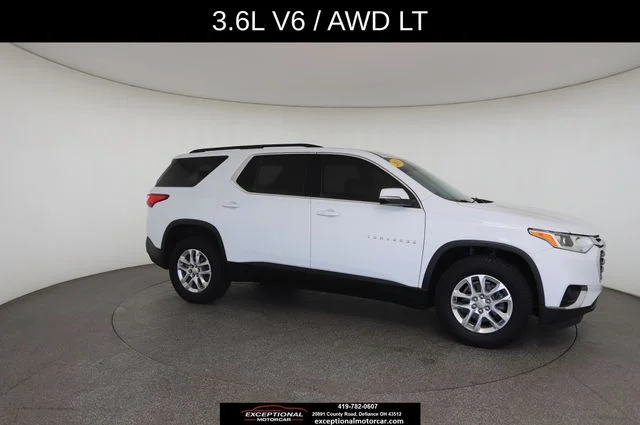Used 2021 White Chevrolet 3LT W/Leather image 25