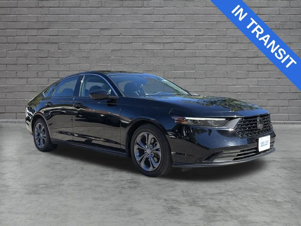 Used 2024 Crystal Black Pearl Honda EX image 2