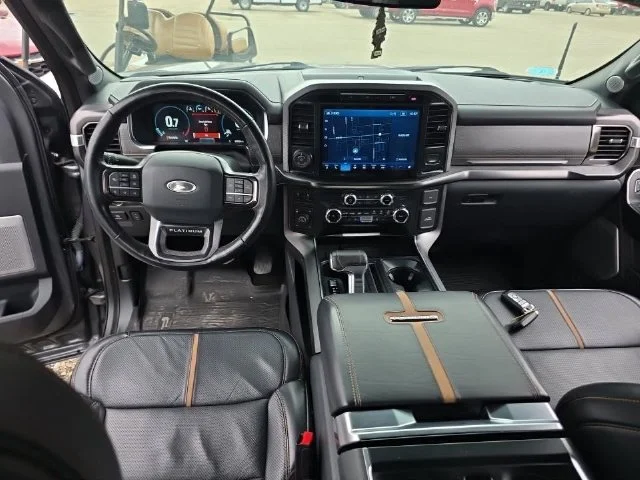 Used 2023 Carbonized Gray Metallic Ford Platinum image 6