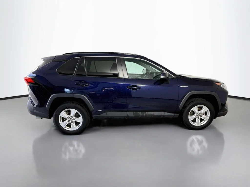 Used 2021 Blue Print Toyota Hybrid XLE image 8