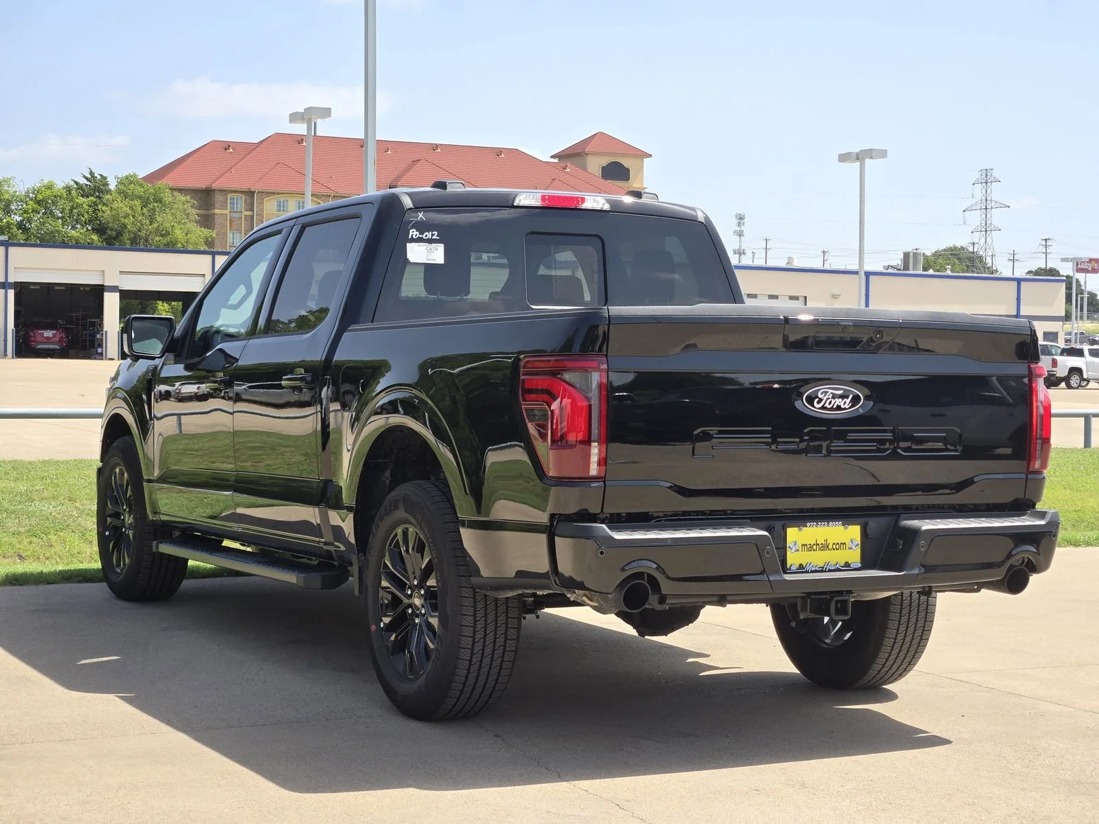 New 2026 Agate Black Metallic Ford Lariat® image 3