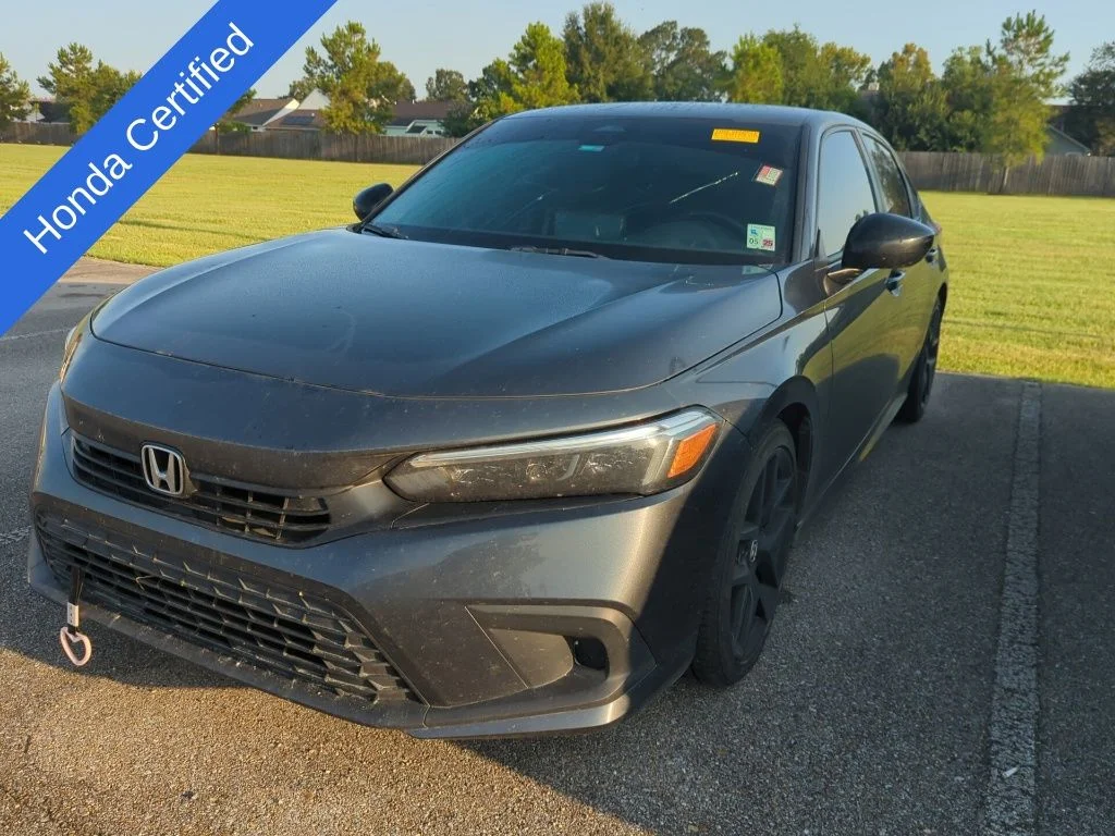 Certified Used 2024 Meteorite Gray Metallic Honda 2.0L 4D SPORT image 1