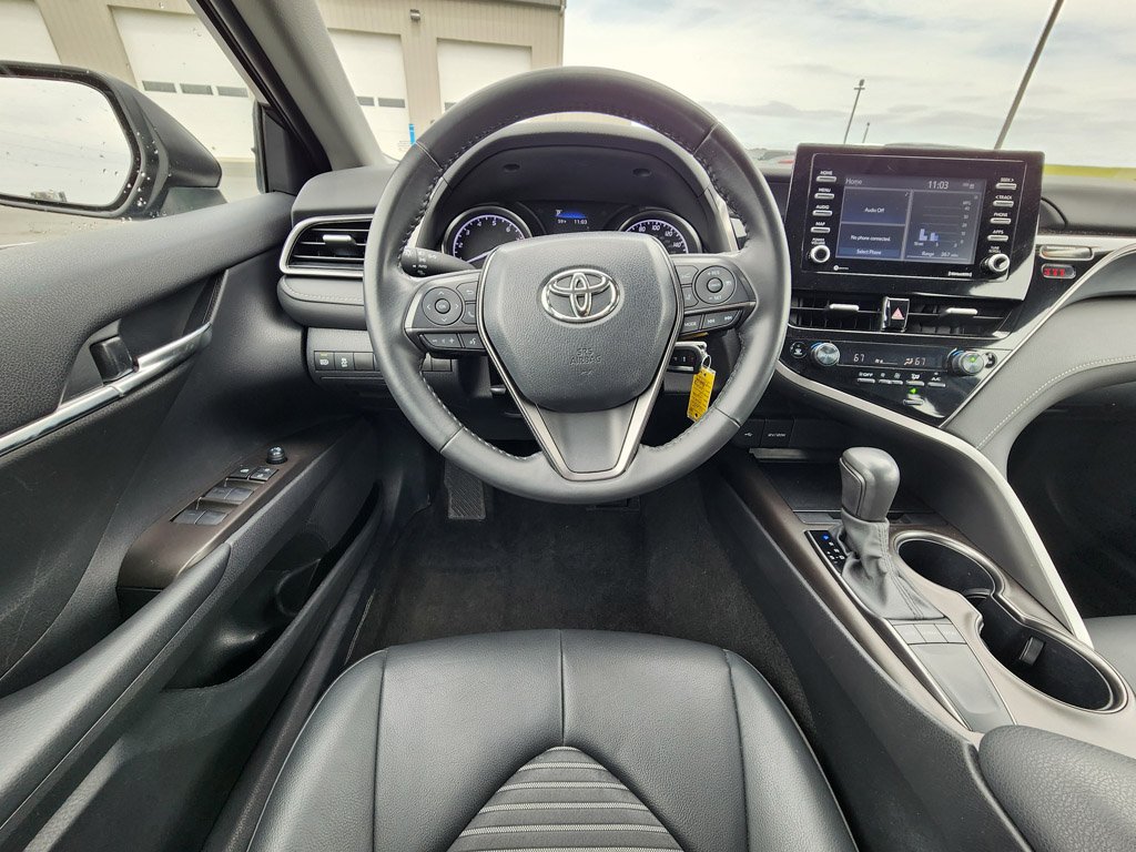 Used 2024 Midnight Black Metallic Toyota SE image 25