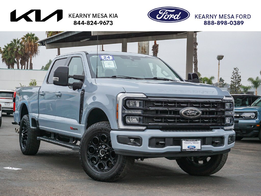 Used 2024 Gray Metallic Ford Lariat image 1