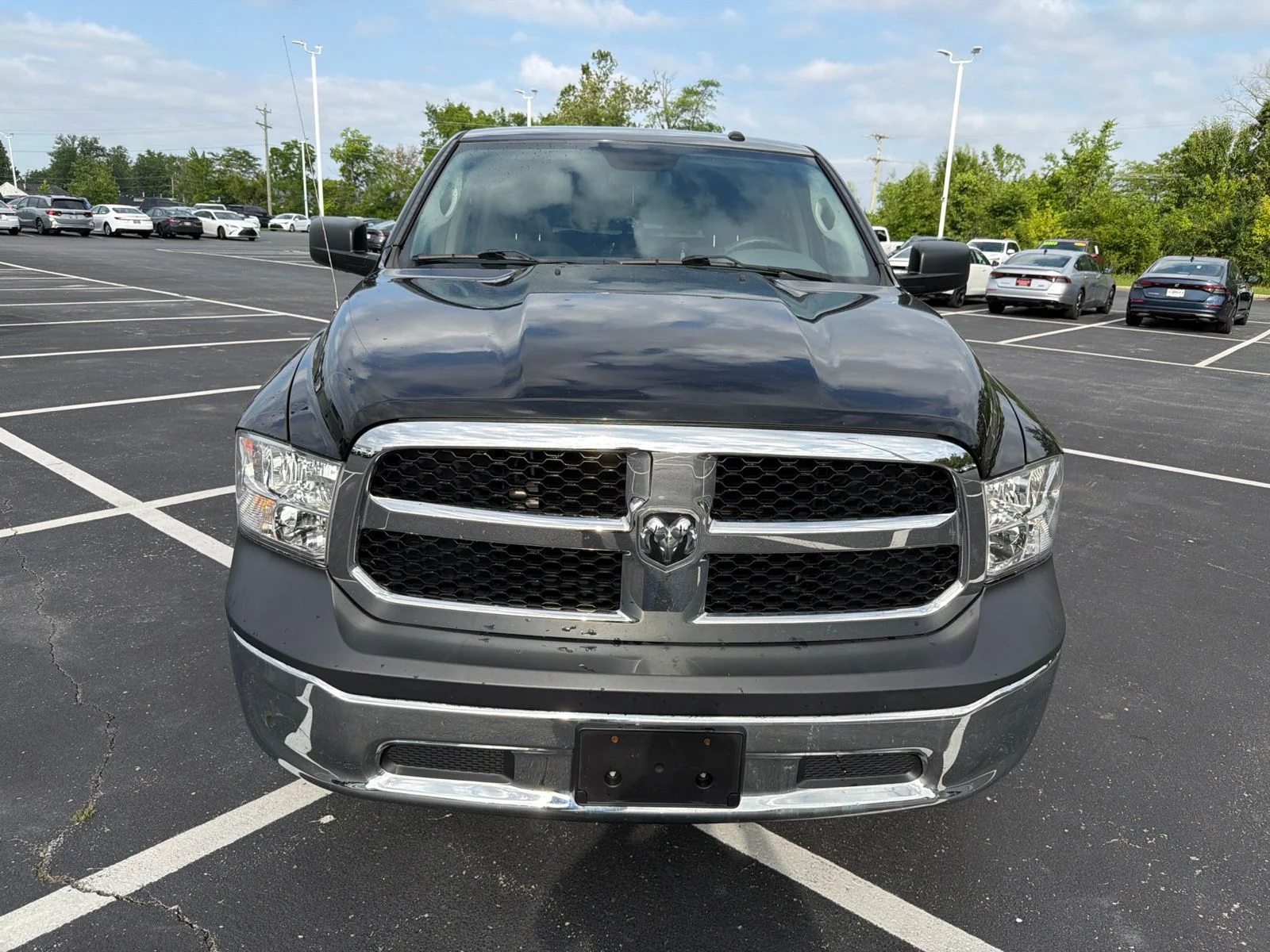 Used 2017 Brilliant Black Crystal Pearlcoat Ram Tradesman image 10