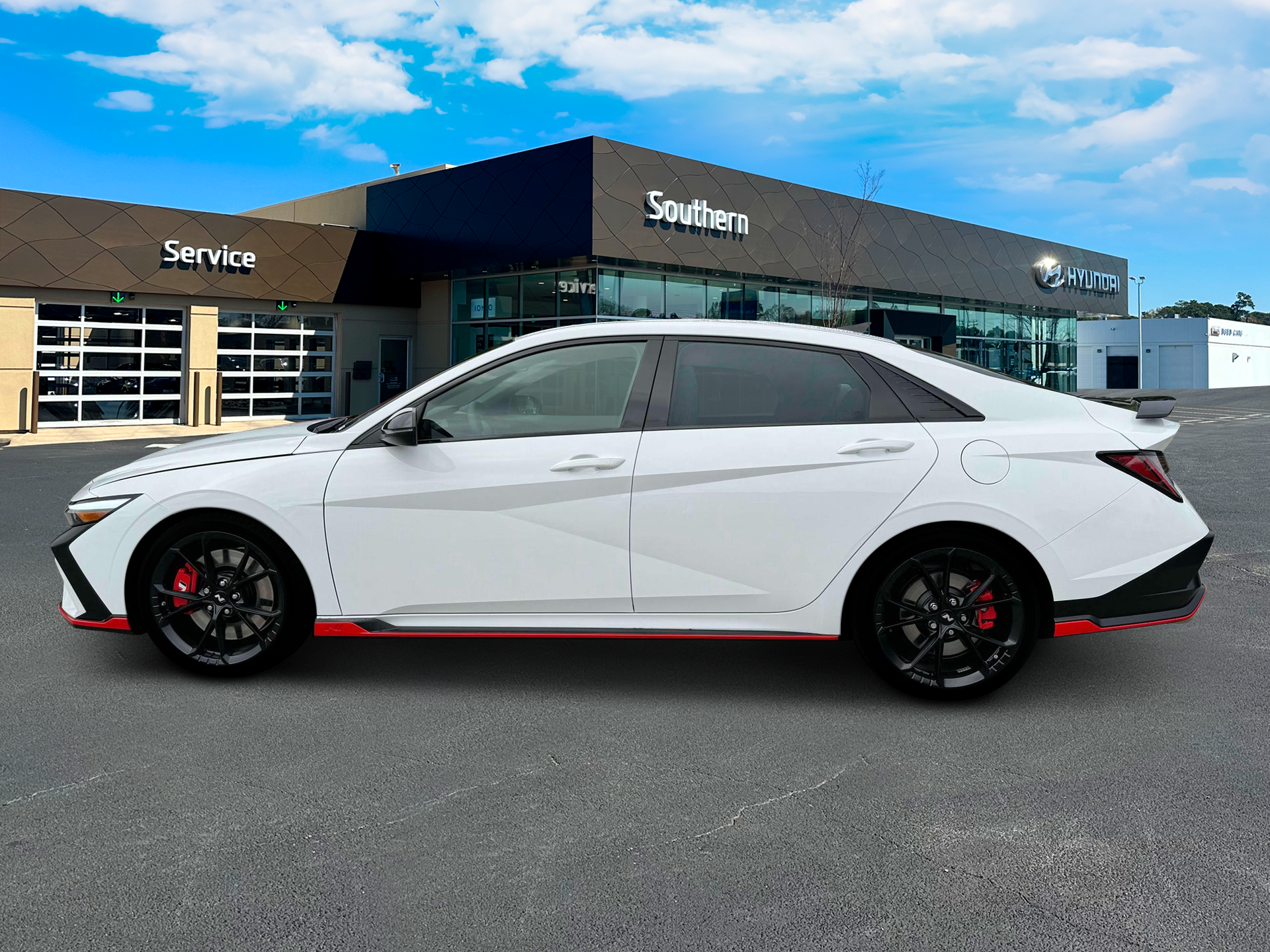 New 2026 White Hyundai Sedan image 3