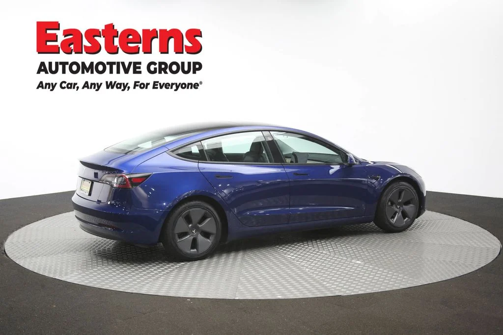 Used 2021 Blue Tesla Standard Range Plus image 37