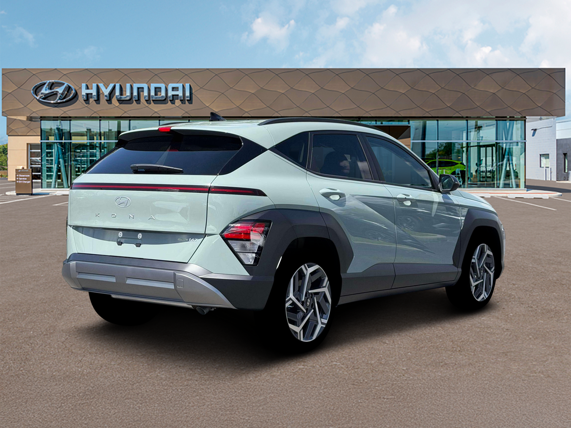 New 2026 Green Hyundai SEL Premium AWD image 7