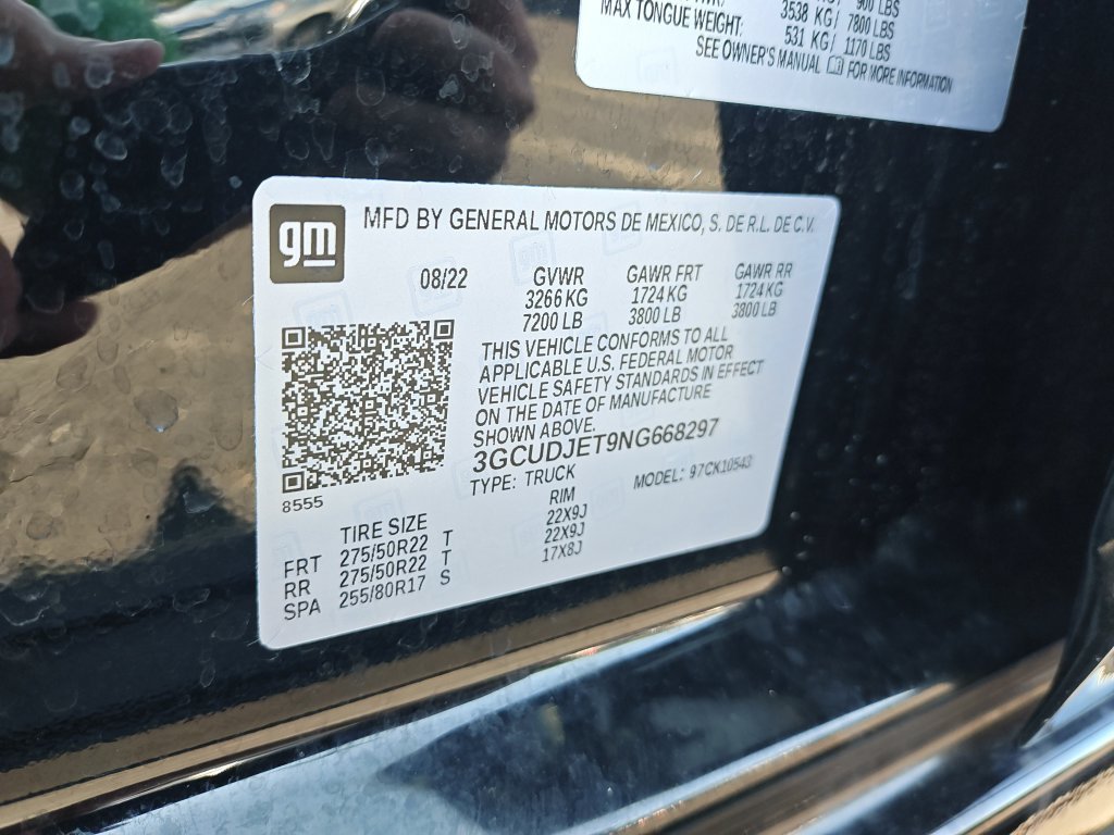 Used 2022 Black Chevrolet High Country image 26