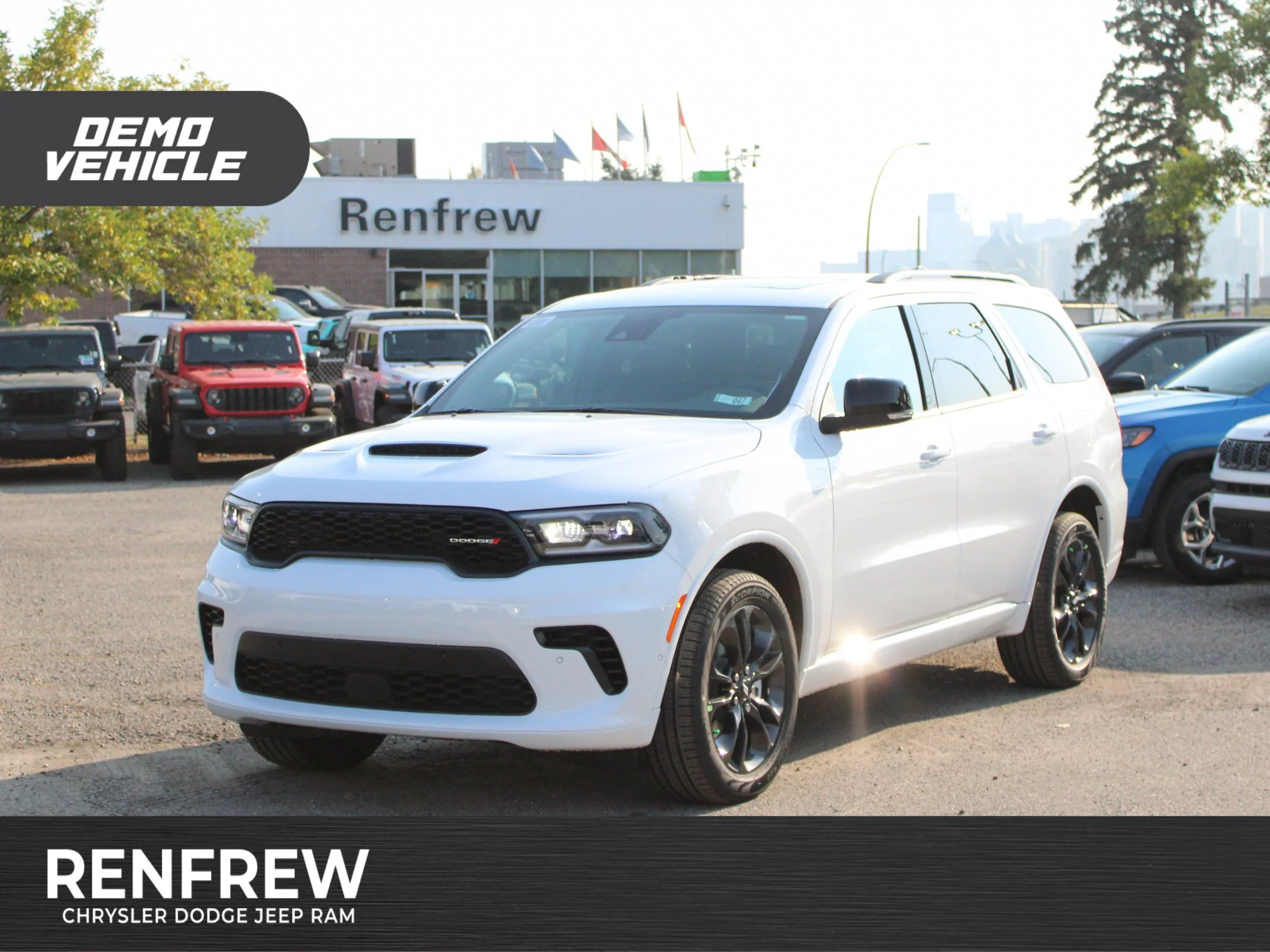 Used 2026 White Dodge GT Plus* AWD, Cooled/Heated Leather, Remote Start, Nav image 1