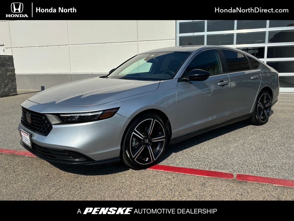Certified Used 2023 Lunar Silver Metallic Honda HYBRID SPORT BD image 1